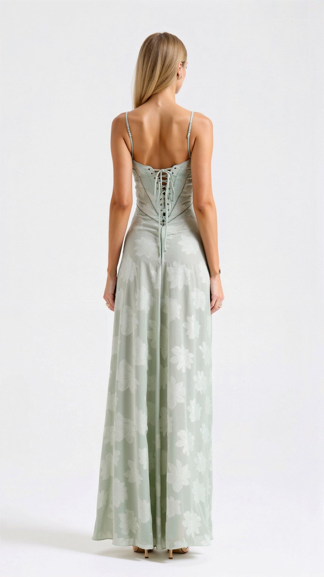 Lauren | Wedding Guest Bustier Maxi Dress
