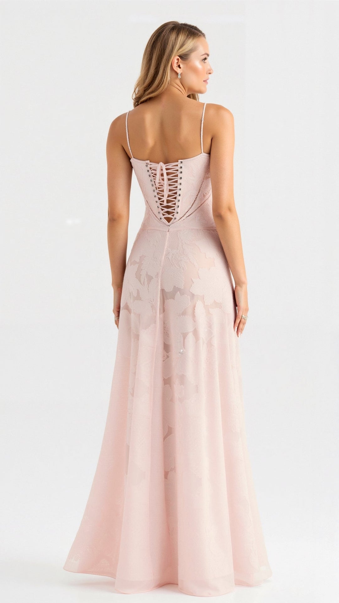 Lauren | Wedding Guest Bustier Maxi Dress