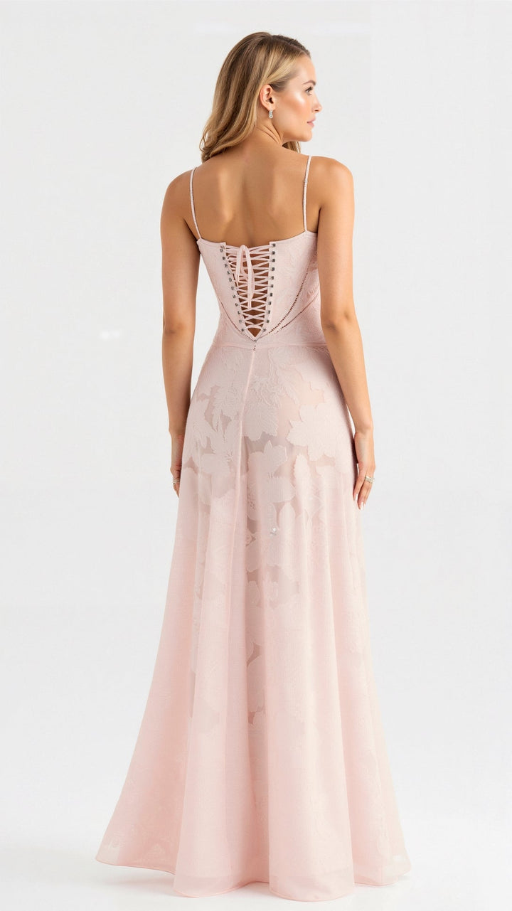 Lauren | Wedding Guest Bustier Maxi Dress