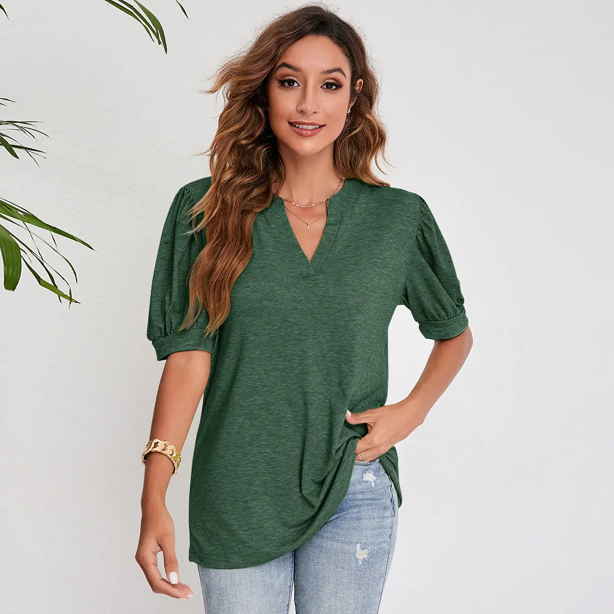 Lize V-Neck Blouse