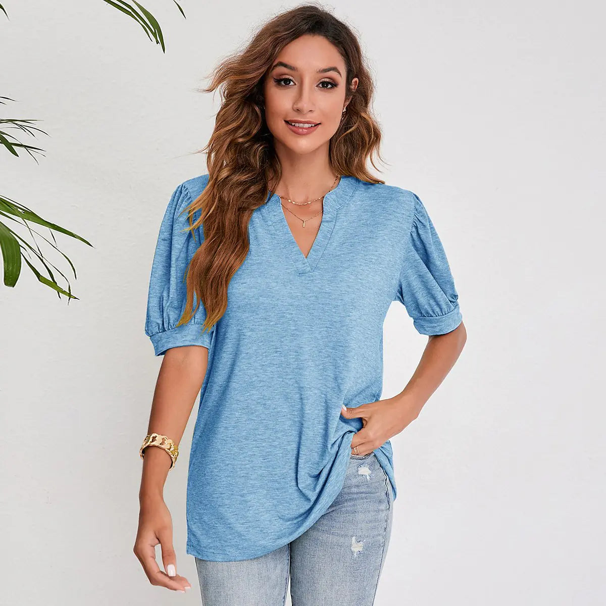 Lize V-Neck Blouse