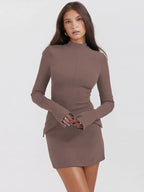 Zoey Long-Sleeve Dress