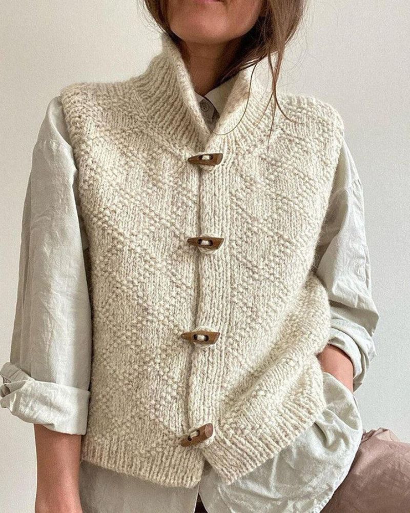 Sweater Vest for Women | Sleeveless Knit Layering Vest