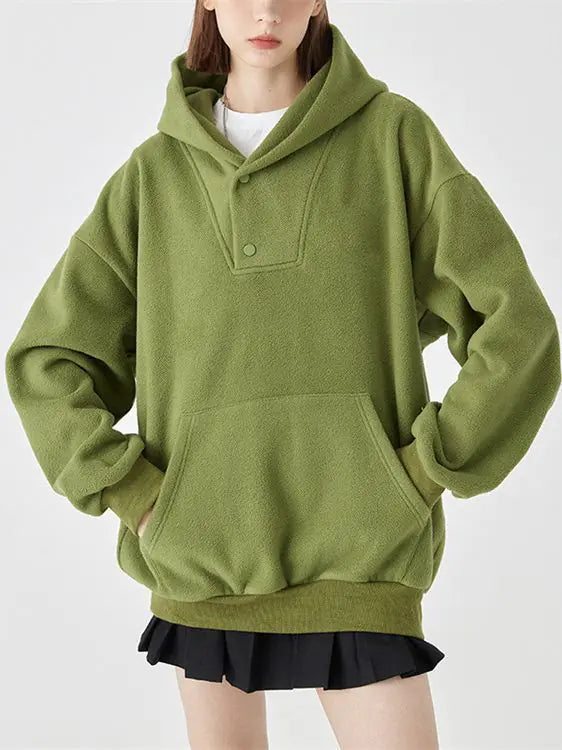 Ella Fleece Loose Pullover