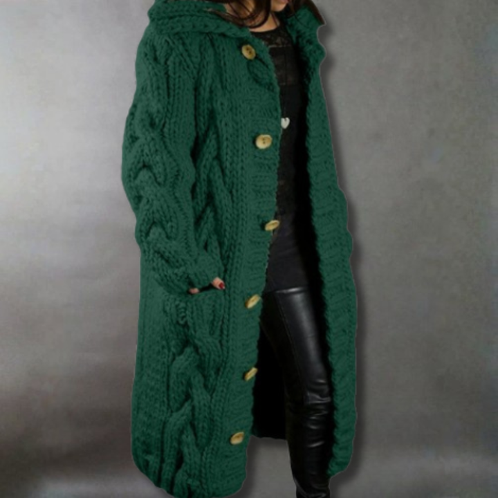 Sara | Elegant Cosy With Tummy Coverage Coat