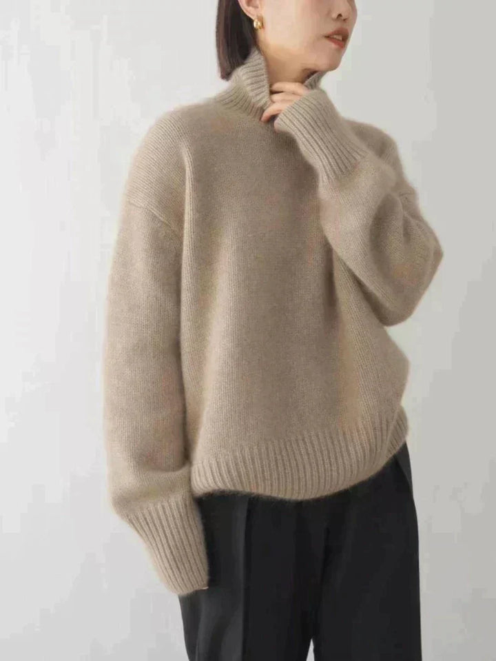 Karen | Winter Soft Knit Turtleneck Sweater