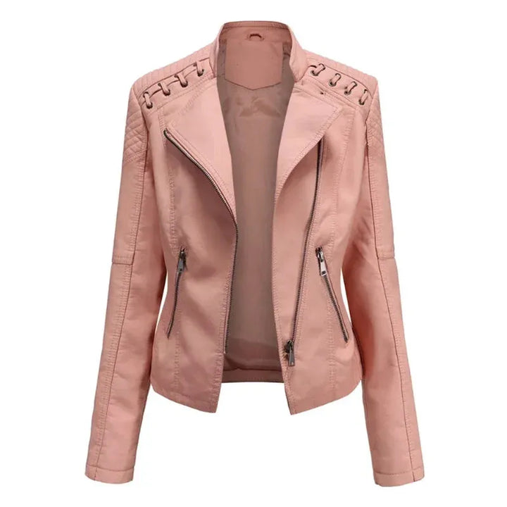 Victoria | Elegant Leather Jacket