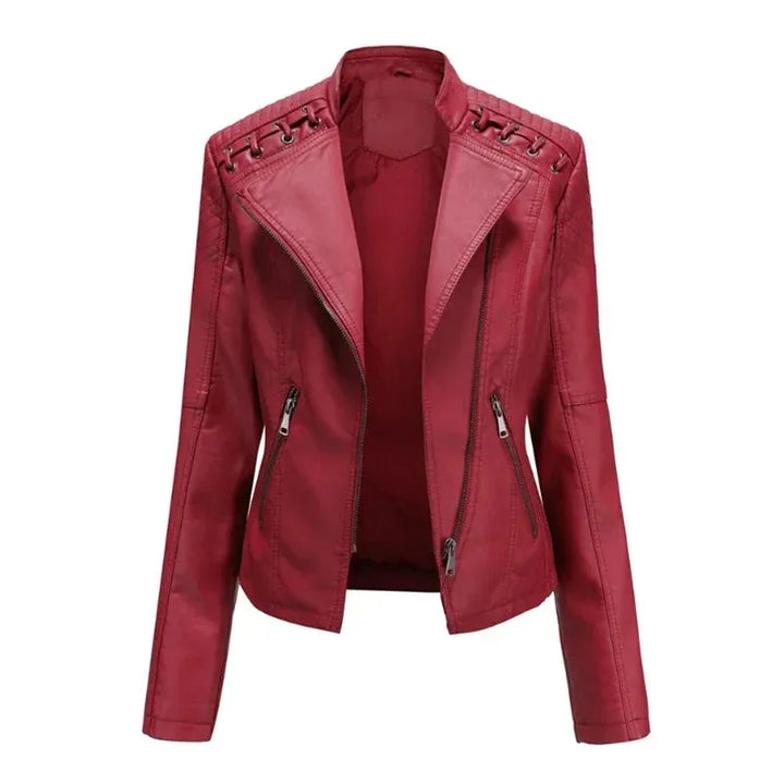 Victoria | Elegant Leather Jacket