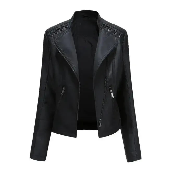 Victoria | Elegant Leather Jacket