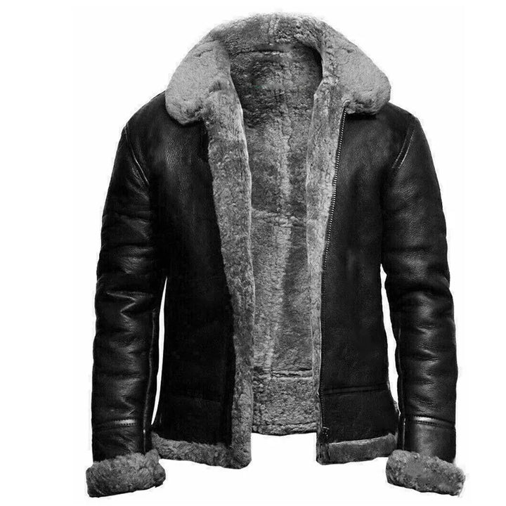 Asher | Zip-up Design Lining High Collar Jacket