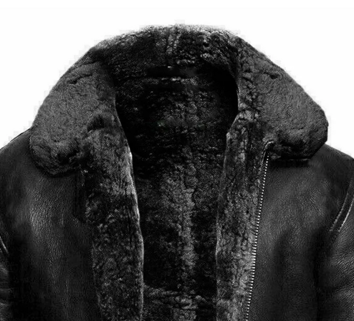 Asher | Zip-up Design Lining High Collar Jacket