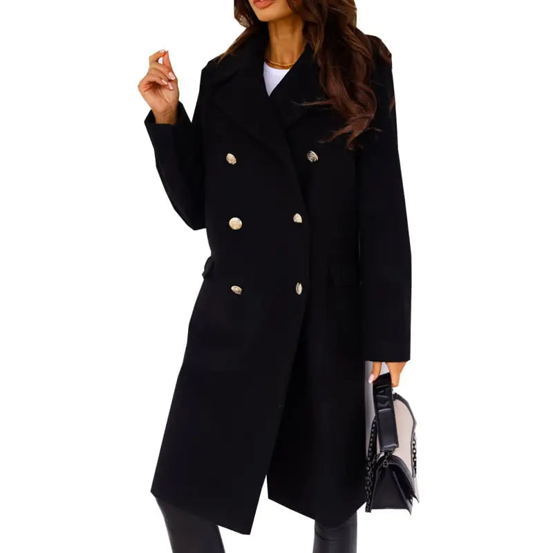 Eliza Long Wool Coat