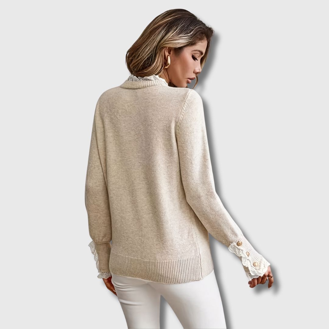 Jenny | Long Sleeve with Soft Knit and Relaxed Fit Sweater
