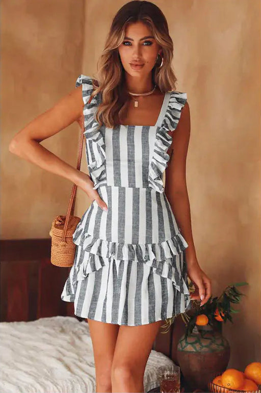 Georga Striped Dress