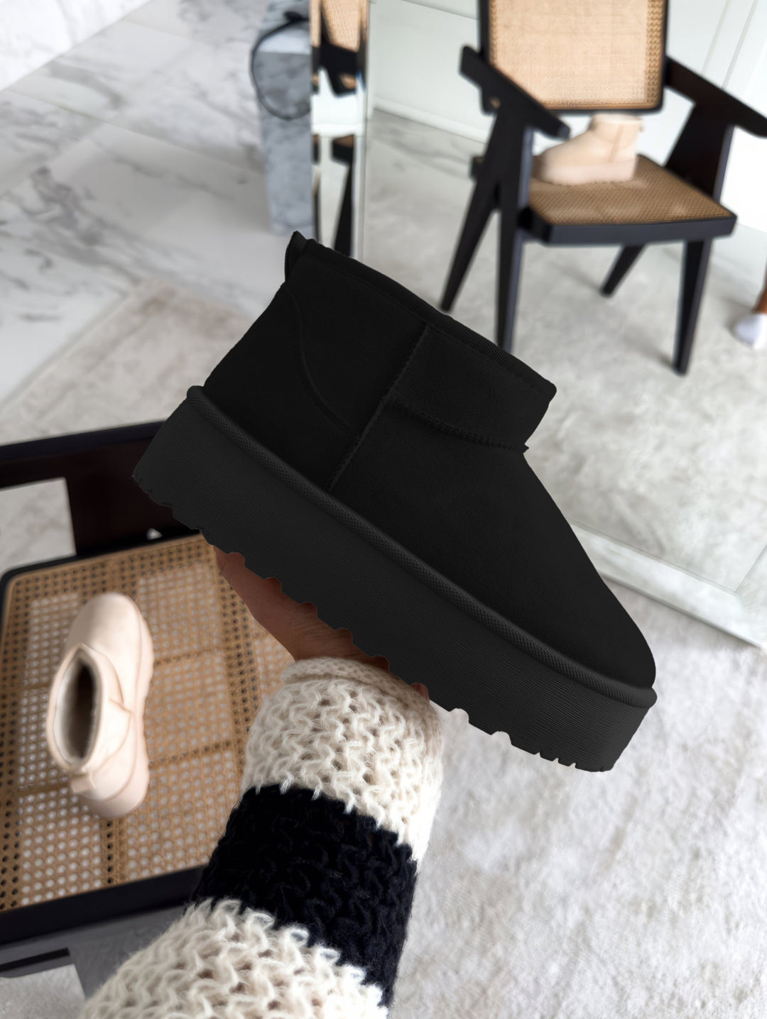 Jenny | Block Heel with Side Zipper Ankle Boots