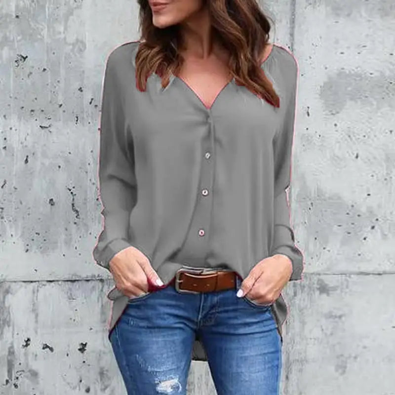 Dana V-Neck Blouse