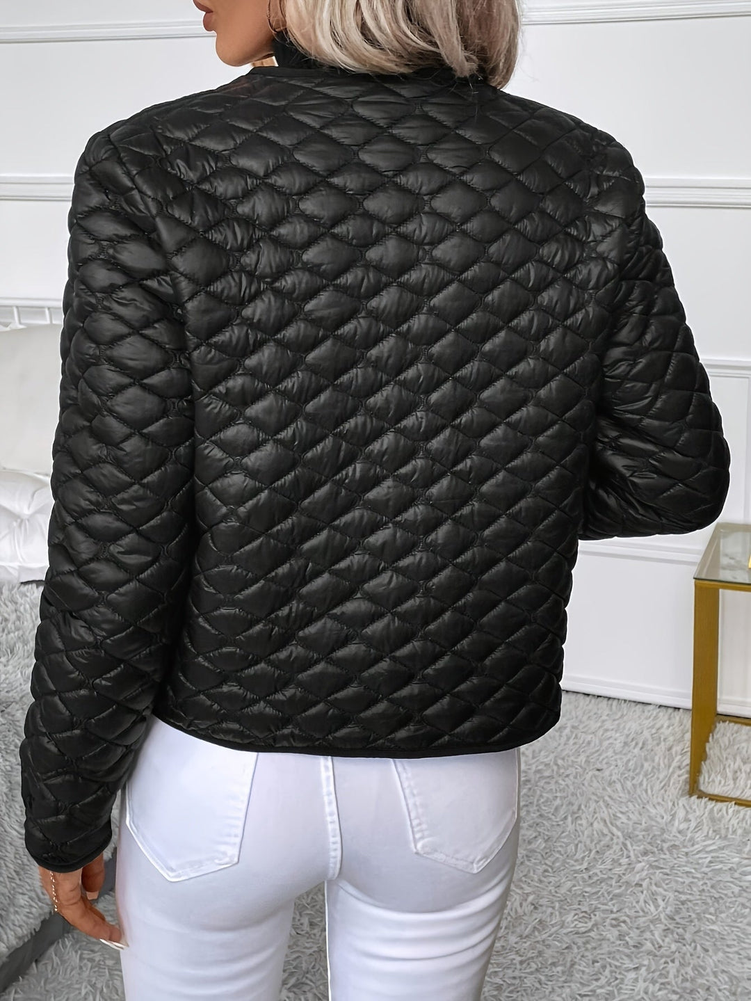 Vicky | Elegant Slim Quilted Lightweight Puffer Jacket