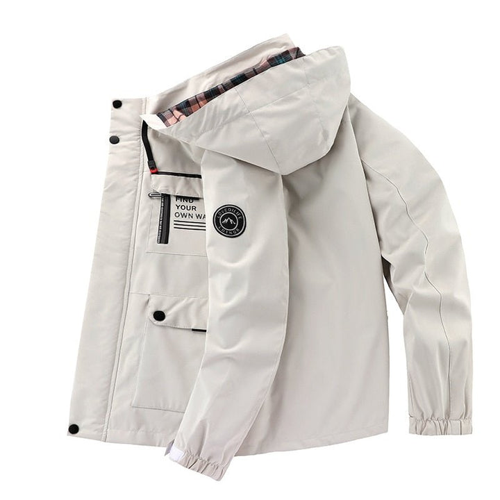 Jasper | Winter Hooded Design Front Zip Jacket