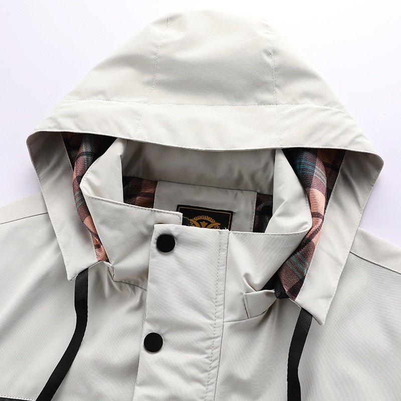 Jasper | Winter Hooded Design Front Zip Jacket