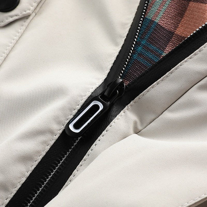 Jasper | Winter Hooded Design Front Zip Jacket