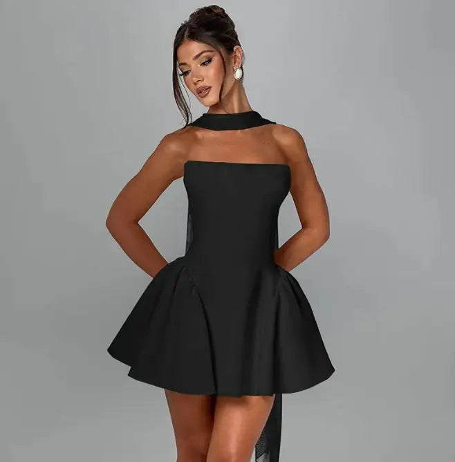 Rachel Back Zipper Dress
