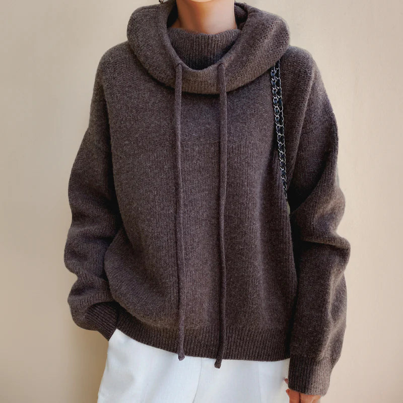 Isabelle wool turtleneck jumper