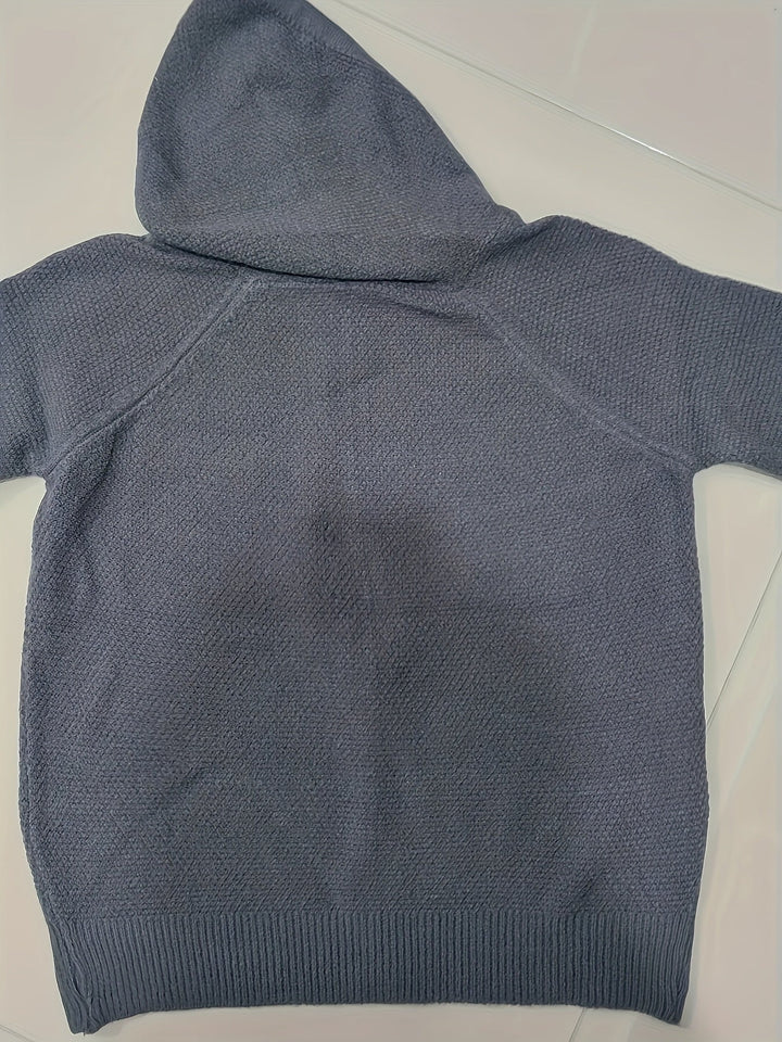 Linda | Ultra-Soft Blend Oversized Hooded Zip-Up Cardigan