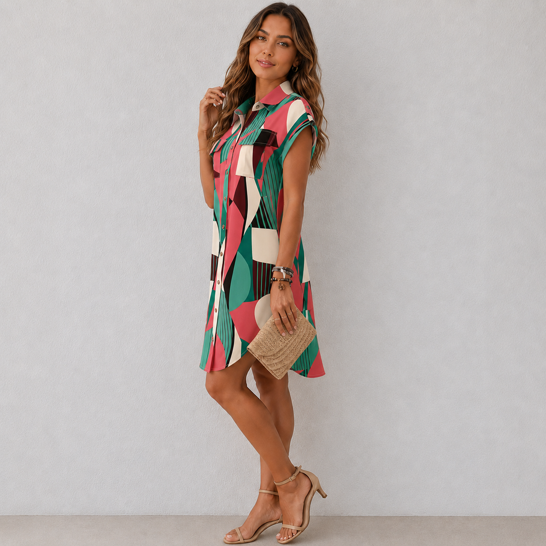 Monica | Floral Mini Dress