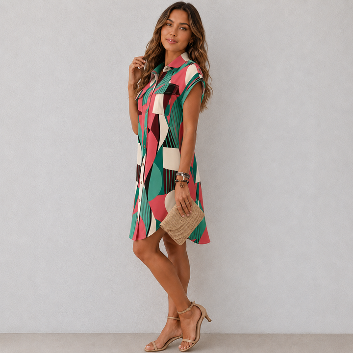 Monica | Floral Mini Dress