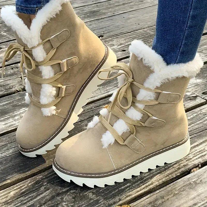Carmen | Plush Lining and Waterproof Winter Boots