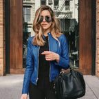 lisa Italian Leather Jacket