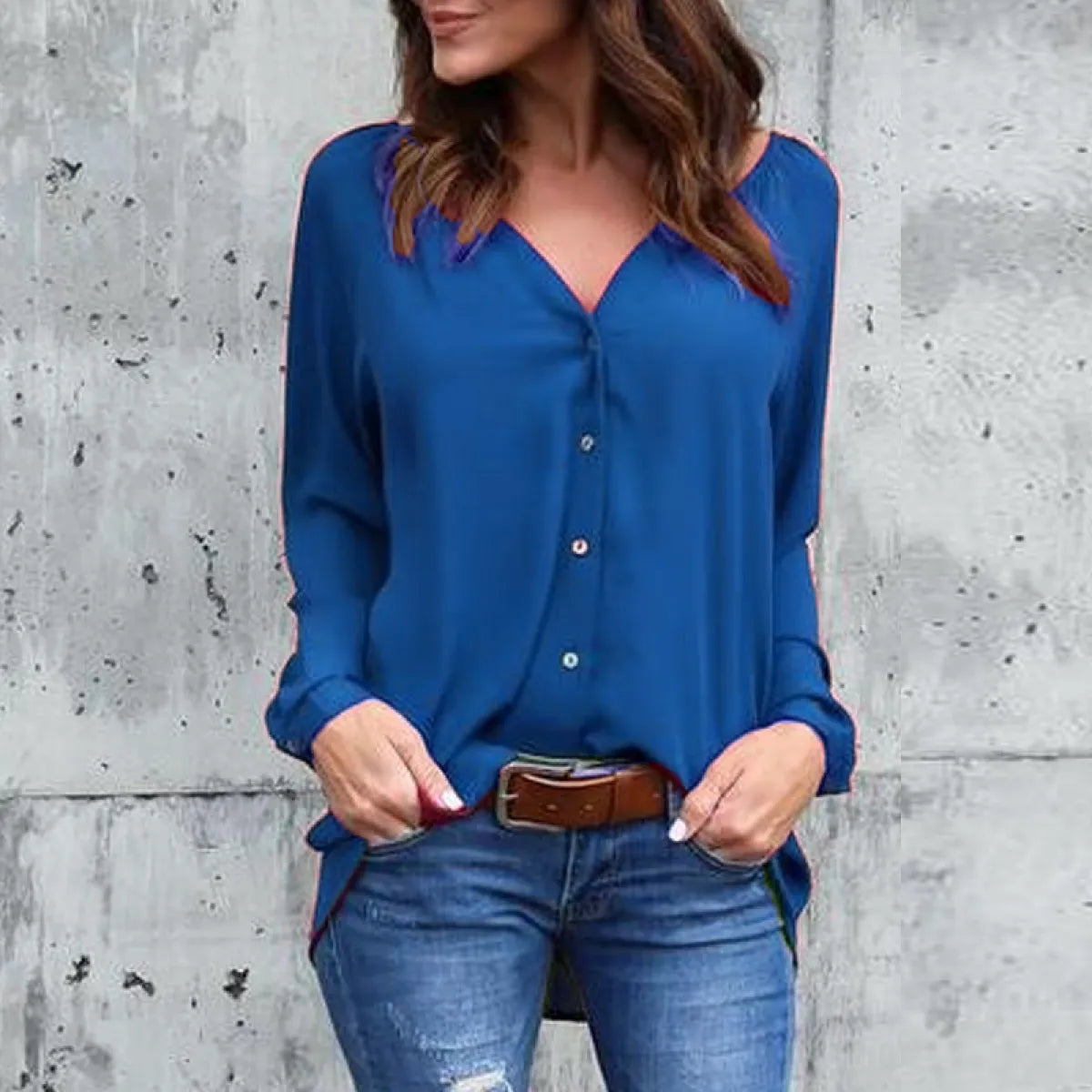 Dana V-Neck Blouse