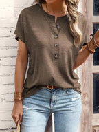 Charis Button-Up Blouse