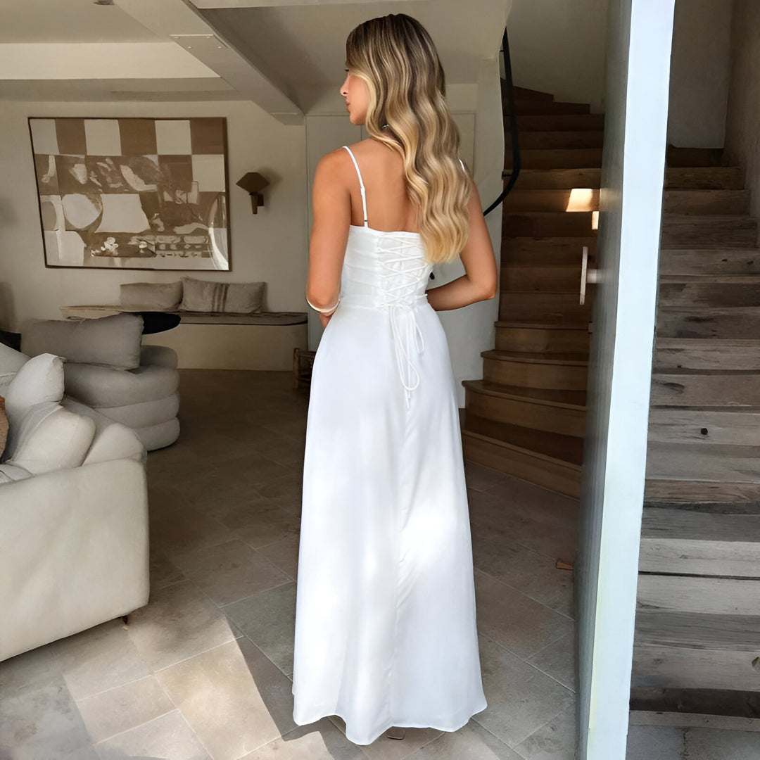 Rachel | Spaghetti-Strap Relaxed Summer Dress