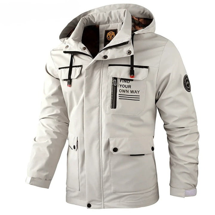 Jasper | Winter Hooded Design Front Zip Jacket