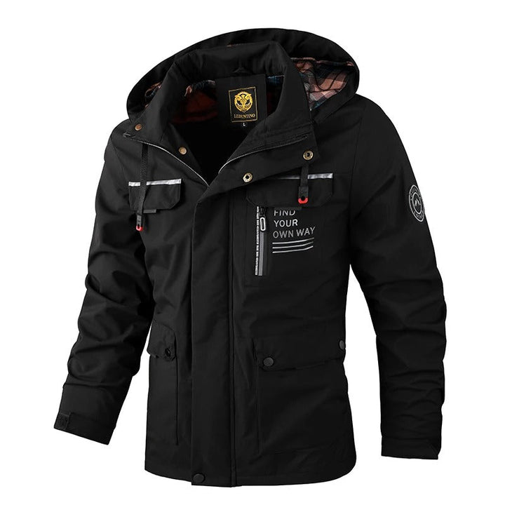 Jasper | Winter Hooded Design Front Zip Jacket
