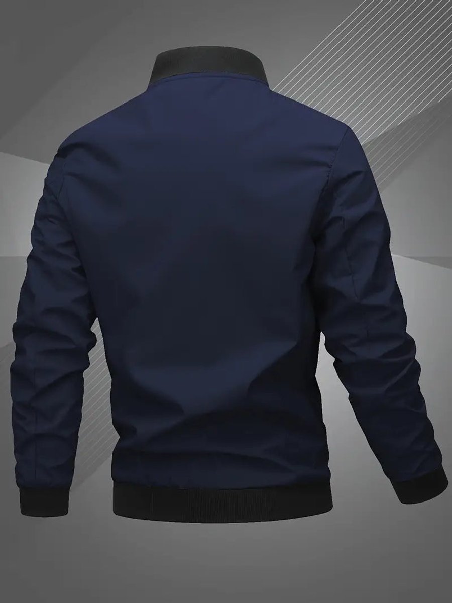 Lucas | All-Day Comfort Versatile Layering Bomber Jacket