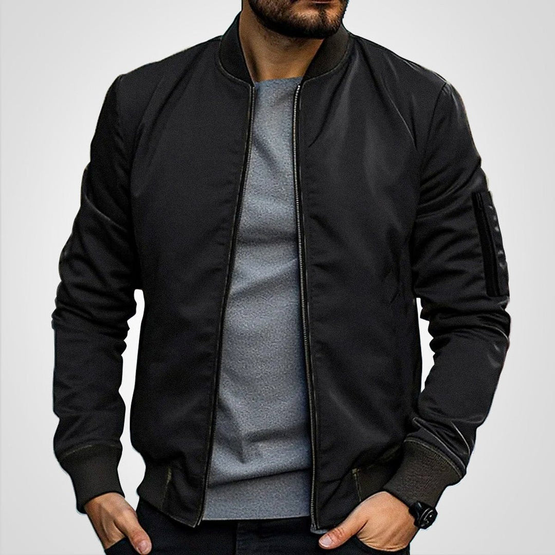 Sebastian | Insulated Warmth Arm Pocket Bomber Jacket