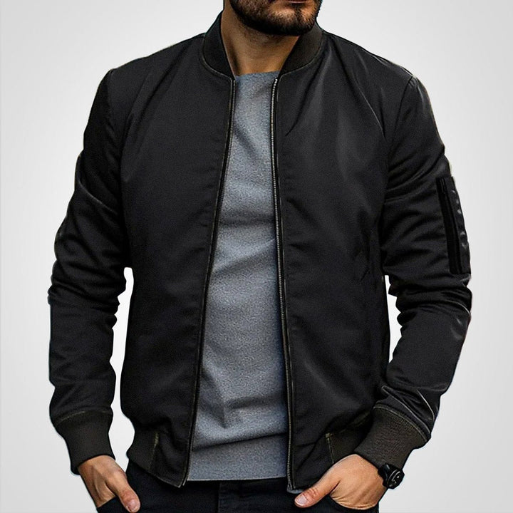Sebastian | Insulated Warmth Arm Pocket Bomber Jacket
