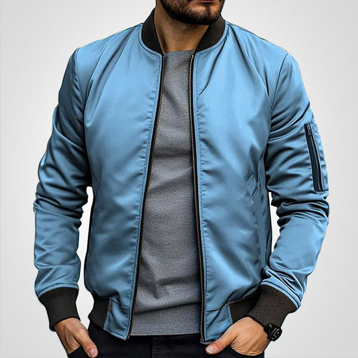 Sebastian | Insulated Warmth Arm Pocket Bomber Jacket