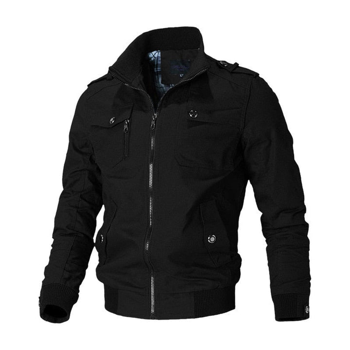 Elijah | Multiple Pockets Military-Inspired Details Bomber Jacket