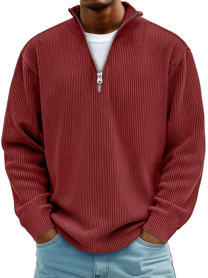 Lucas | Classic Quarter Zip Pullover