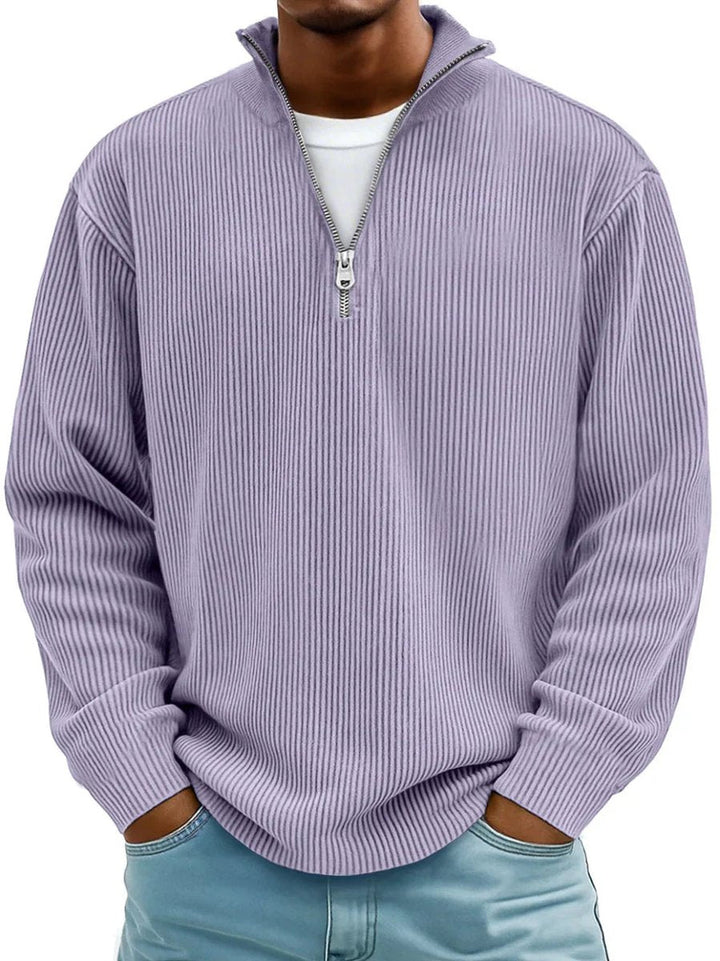 Lucas | Classic Quarter Zip Pullover