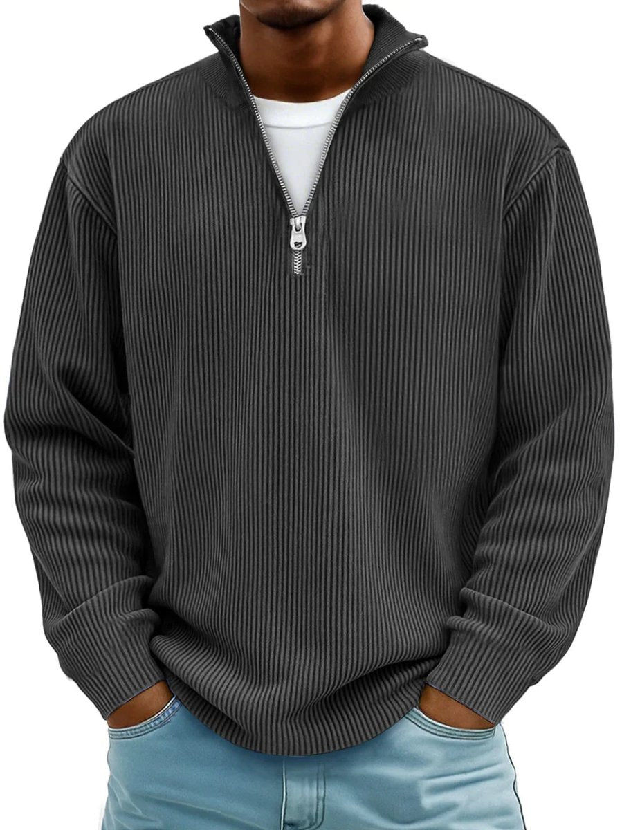 Lucas | Classic Quarter Zip Pullover