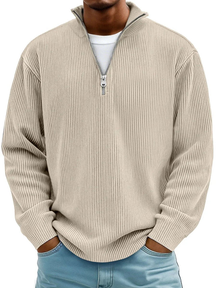 Lucas | Classic Quarter Zip Pullover