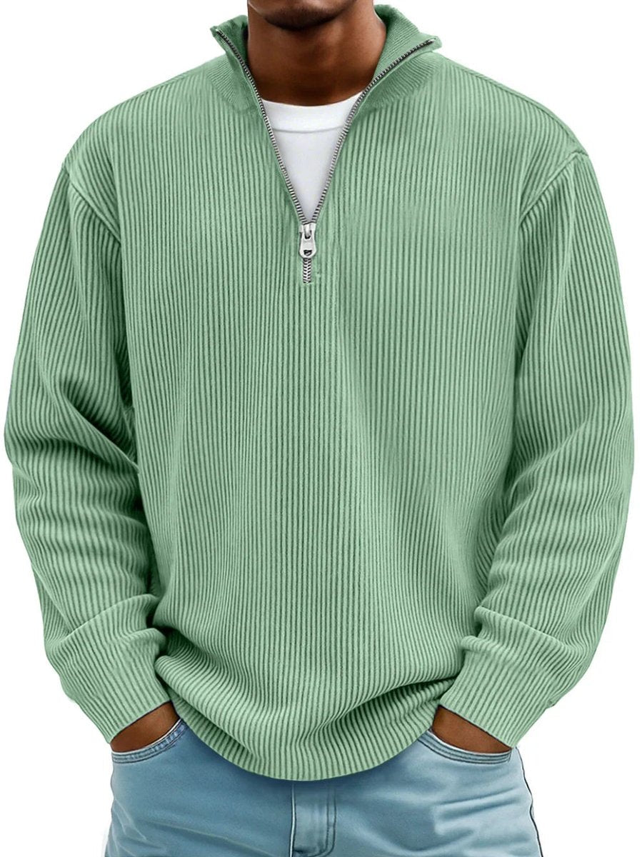 Lucas | Classic Quarter Zip Pullover