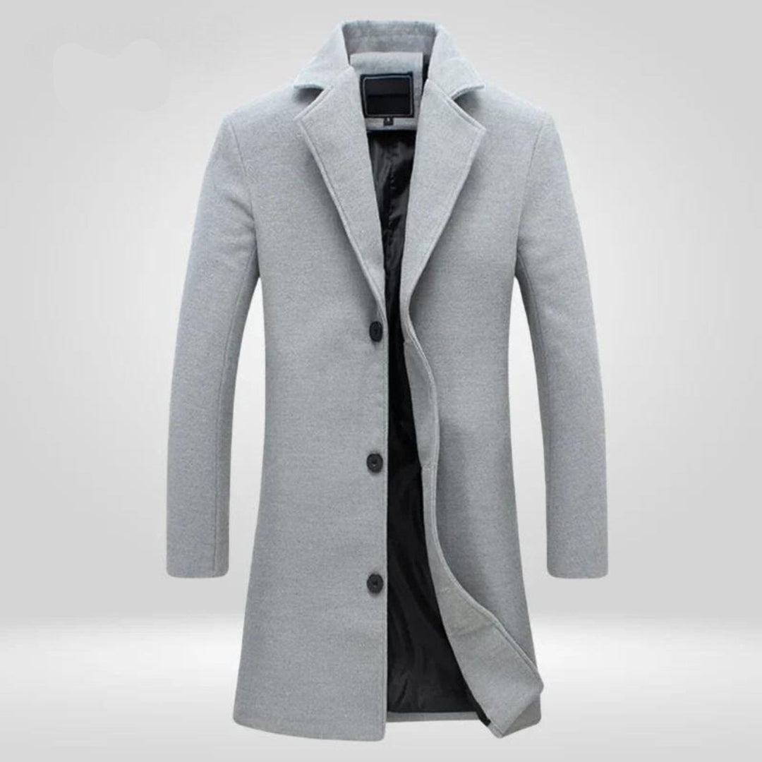 Lucas | Wool Exceptional Warmth Timeless Silhouette Overcoat