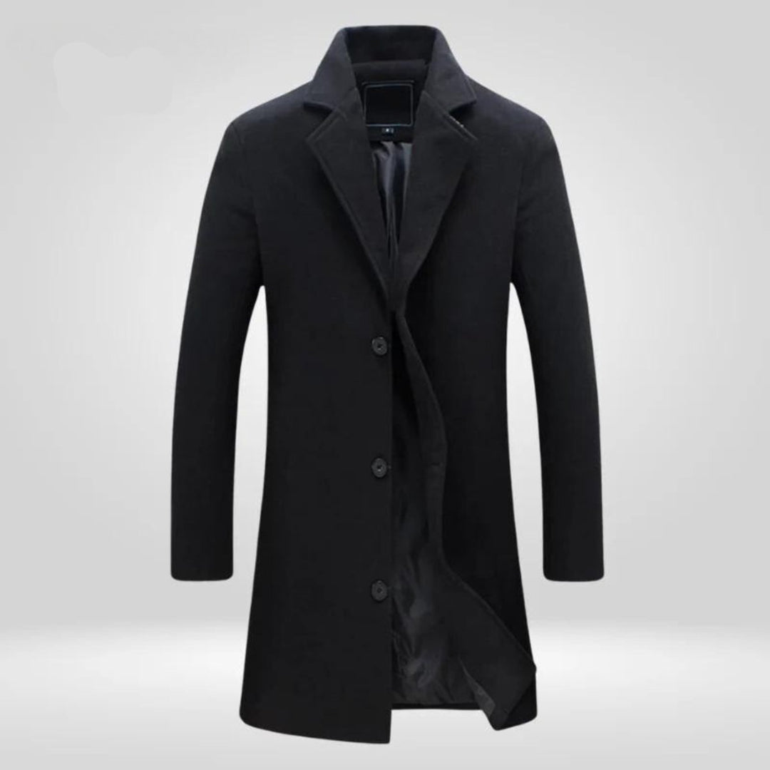 Lucas | Wool Exceptional Warmth Timeless Silhouette Overcoat