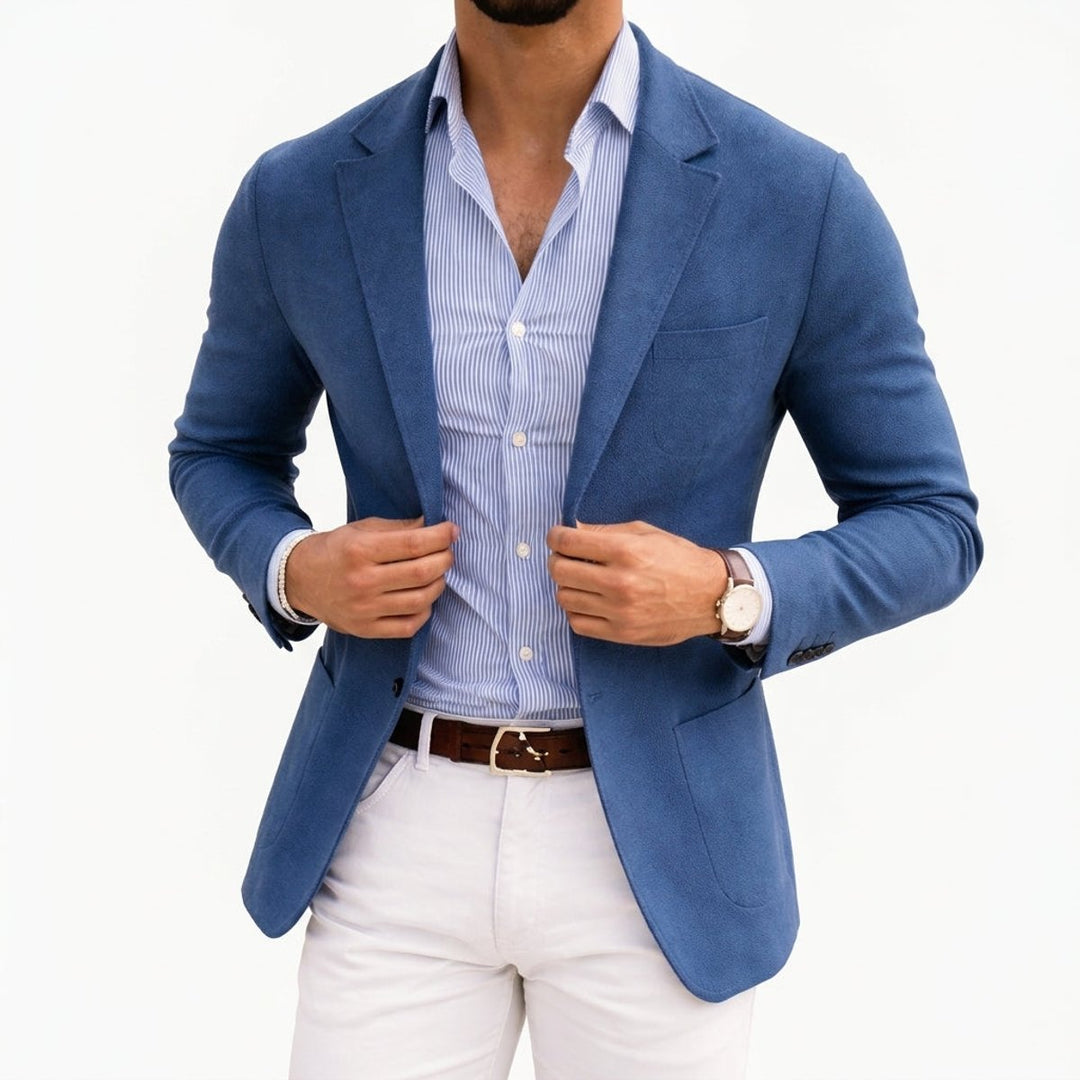 Ryan | Refined Knit Classic Notch Blazer