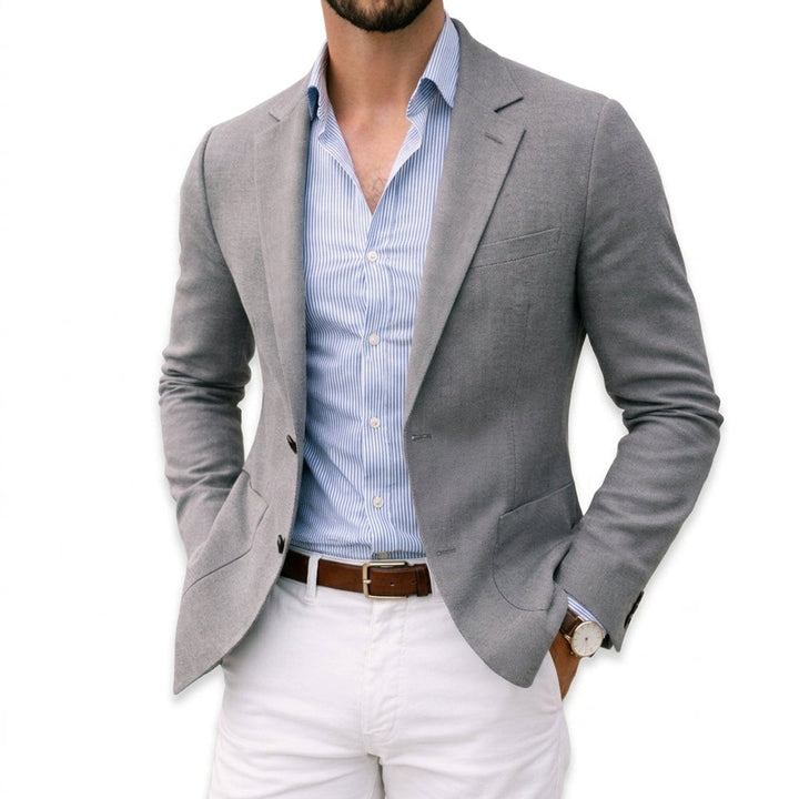 Ryan | Refined Knit Classic Notch Blazer